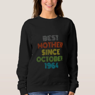 Beste moeder sinds oktober 1964 Cool Cadeau Trui