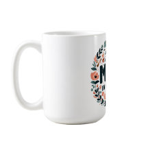 Beste moeder ter wereld - Floral Wreath