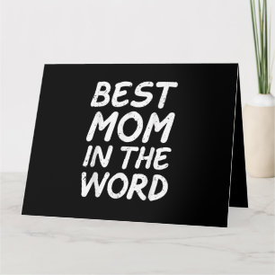 Beste moeder ter wereld Oma Moederdag 2025 Kaart