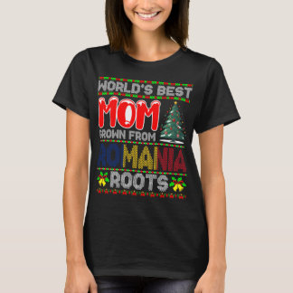 Beste Moeder Ter Wereld Opgroeide in Roemenië Kers T-shirt