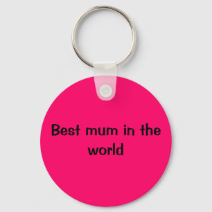 Beste moeder ter wereld sleutelhanger