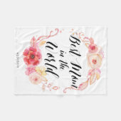 Beste Moeder Ter Wereld Vliesdeken Fleece Deken (Voorkant (Horizontaal))