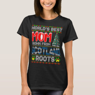 Beste Moeder van de Wereld Geboren in Schotland Ke T-shirt