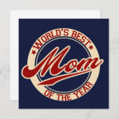 Beste moeder van het Jaar van de Wereld (Voorkant / Achterkant)