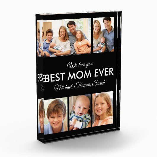 Beste Moederdag van Mam Ever Foto Collage (Links)