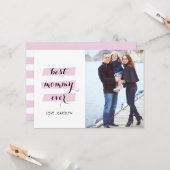 Beste Moederdag voor mammie Kaart (Voorkant / Achterkant in situ)