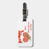 Beste moederonderscheiding bagagelabel (Voorkant verticaal)