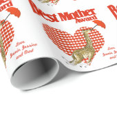 Beste moederonderscheiding cadeaupapier (Rol Hoek)