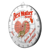 Beste moederonderscheiding dartbord (Voorkant Rechts)