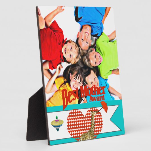 Beste moederonderscheiding fotoplaat (Zijkant)