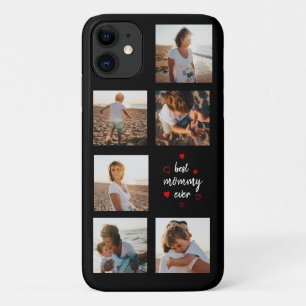 Beste Moeders Ooit Script Foto Collage Moederdag iPhone 11 Hoesje