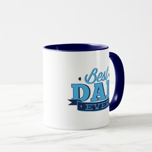 Beste Mok van Pap Ever Koffie (Voorkant rechts)