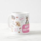 Beste Mok voor Dog Mum (Voorkant links)