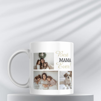Beste Mom Custom Photo Mok - Cadeaus voor Mom