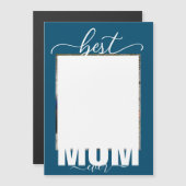 Beste MOM ooit Kinder Foto Moederdag (Voorkant / Achterkant)