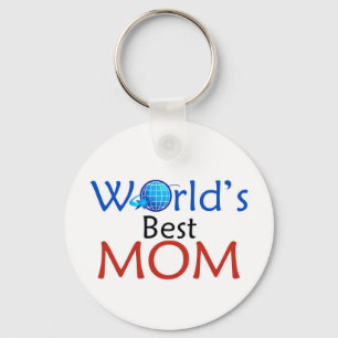 Beste MOM van de wereld - Sleutelhanger
