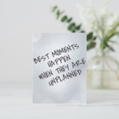 Beste momenten Inspirerend Briefkaart (Staand voorkant)