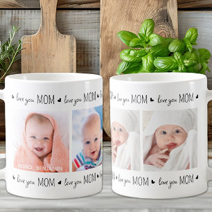 Beste MOMMY ooit Custom 2 Foto Schattige Moederdag Koffiemok