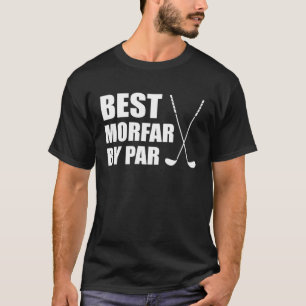 Beste Morfar Door Par Zweedse Opa Golfer Grap T-shirt