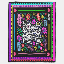 BESTE MOTHER Fleece Blanket