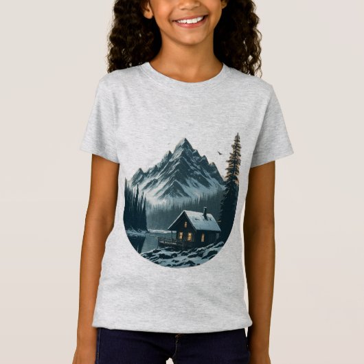 Beste Mountainside Serenity T-shirts ontwerp🤗❤ (Voorkant)