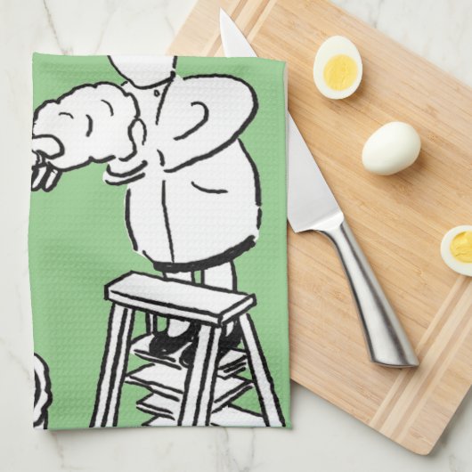 Beste Mum Cake Maker Cake Decoratie Theedoek (Quarter Fold)