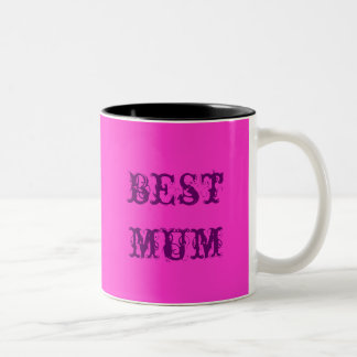 beste mum tweekleurige koffiemok