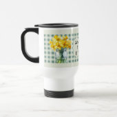 Beste Mums Boerderij Groene Daffodils in een pot Reisbeker (Links)