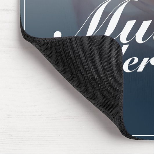 Beste Mutter aller Zeiten mit großer rosa Roos Muismat (Hoek)