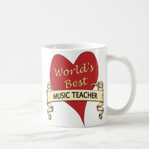 Beste muziekleraar ter wereld koffiemok