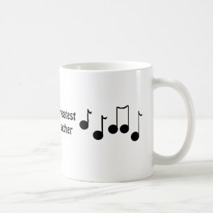 Beste muziekleraar ter wereld koffiemok