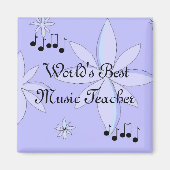 Beste muziekleraar ter wereld magneet (Voorkant)