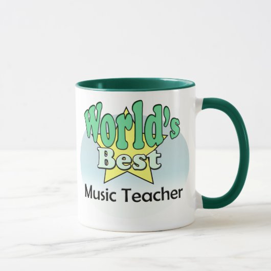 Beste muziekleraar ter wereld mok (Rechts)