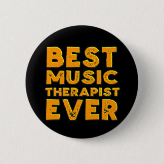 Beste muziektherapeut ooit ronde button 5,7 cm