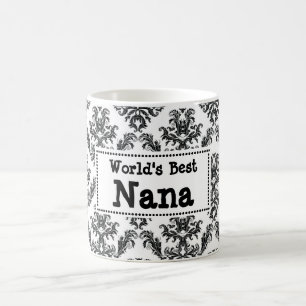 Beste Nana-Mok ter wereld - Damasstijl Koffiemok