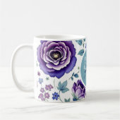 Beste Nana ooit Bloemen Koffiemok (Links)