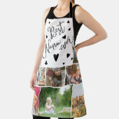 Beste Nana ooit harten foto collage rooster Schort (Insitu)