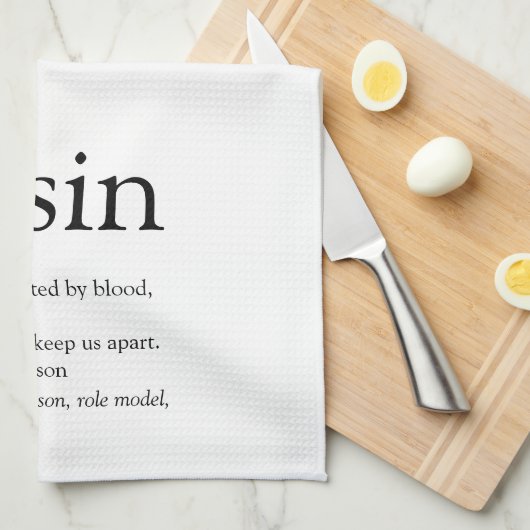 Beste Neef of Niece Ter Wereld Definitie Theedoek (Quarter Fold)