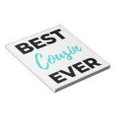 Beste neef ooit 2 notitieblok (Schuin)