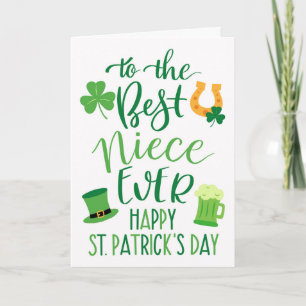 Beste nicht ooit voor St. Patrick's Day Kaart