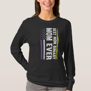 Beste niet-binaire mam ooit bt Gay Pride T-shirt