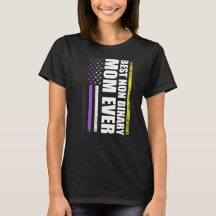 Beste niet-binaire mam ooit bt Gay Pride T-shirt