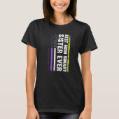 Beste niet-binaire zuster ooit Nonbinary Flag Prid T-shirt (Voorkant)