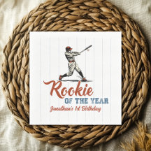 Beste Nieuwe Speler Honkbal 1e Verjaardag