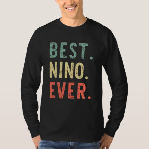 Beste Nino Ever Cool Grappig  Vaderdag GIF T-shirt