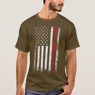 Beste Nino ooit Amerikaanse Vlag Patriotic Nino Va T-shirt