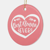 Beste Nonna Ever Keramisch Ornament (Links)