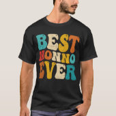 Beste Nonno ooit Retro Opa Vaderdag T-shirt (Voorkant)