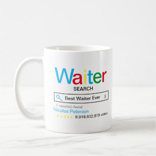 Beste Ober ooit Zoekmachine Resultaat Met naam Koffiemok