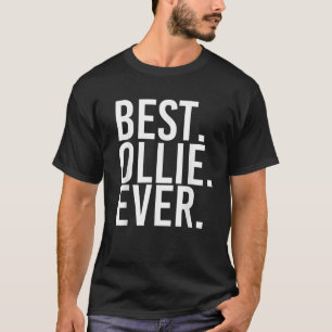 BESTE OLLIE OOIT Gift Naam Grappig Gepersonaliseer T-shirt